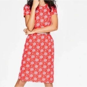 Boden Phoebe jersey knit floral dress